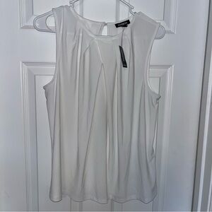 Express Sleeveless top White size Large NWT